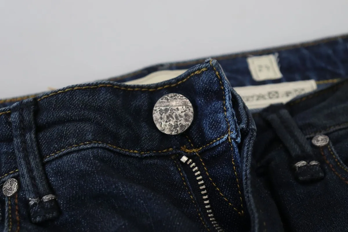 Acht  Cotton Skinny Low Waist Women Casual  Women's Jeans