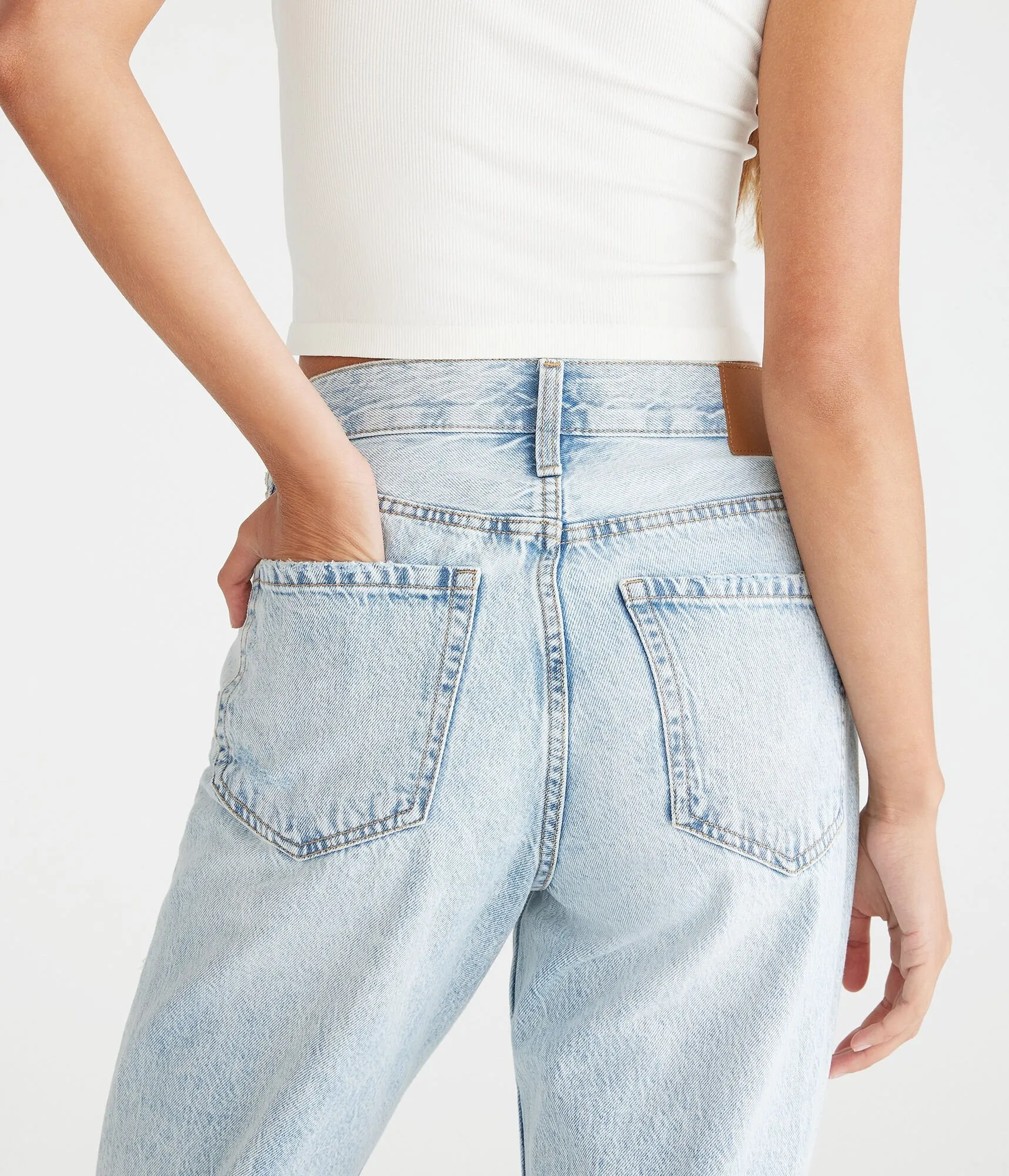 Aeropostale High-Rise Baggy Jean