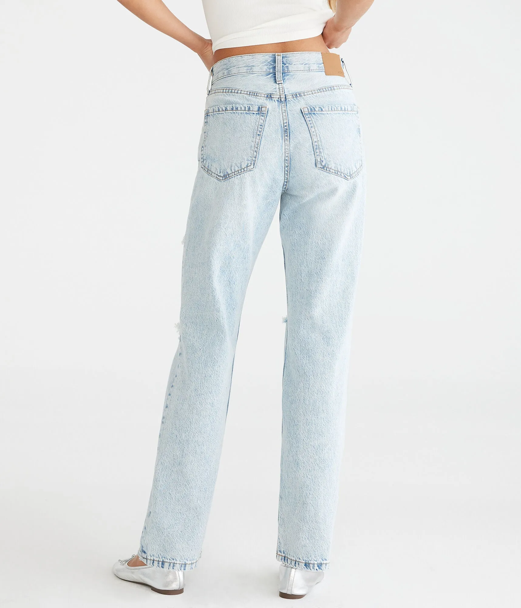 Aeropostale High-Rise Baggy Jean