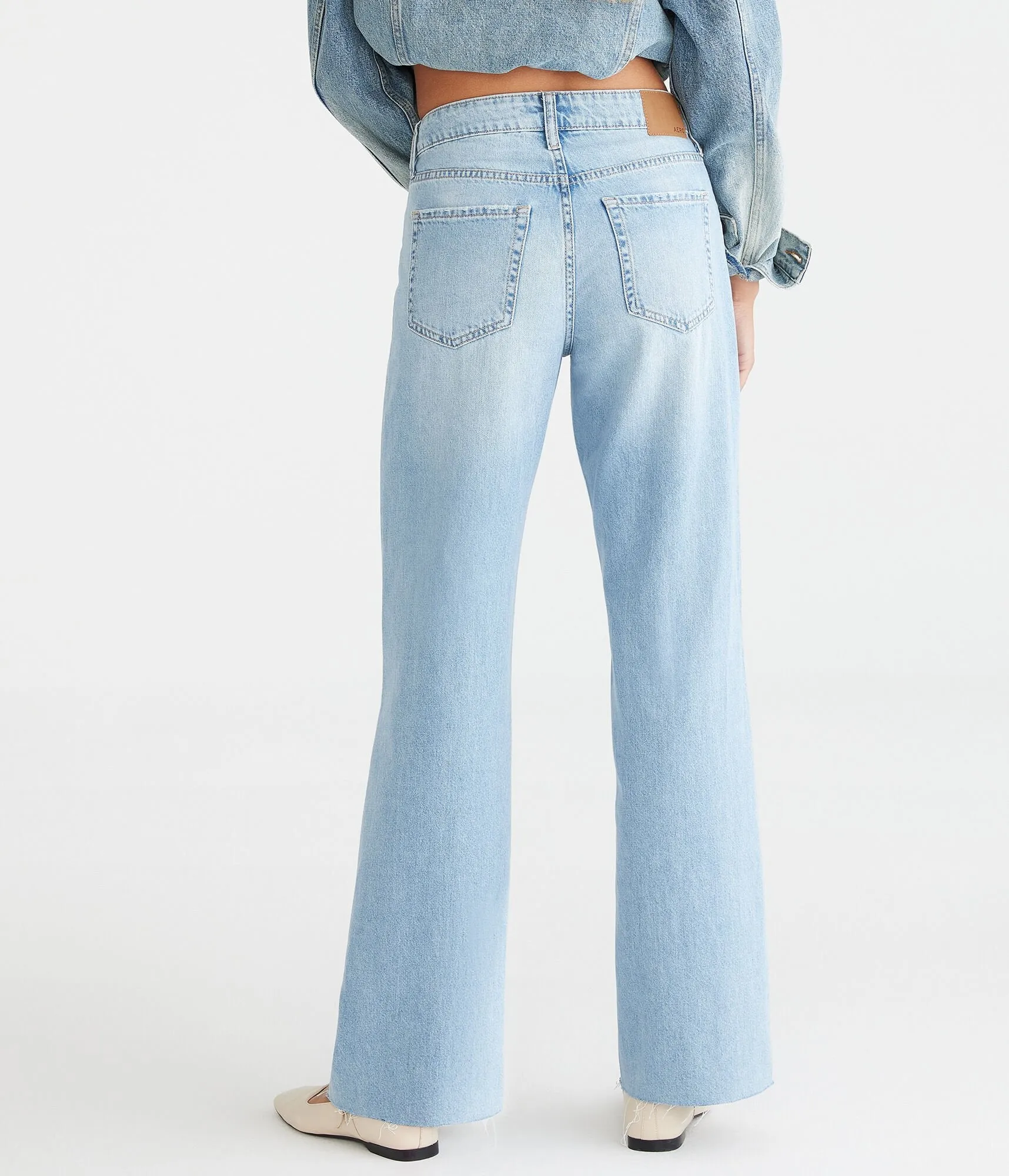 Aeropostale High-Rise Wide Leg Jean