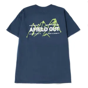 afield out Three Peaks T-shirt / Midnight