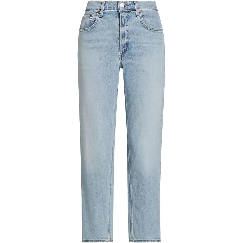 Agolde Women Kye In Diversion Five-pocket Straight Leg Pants (Pale Vint Ind)