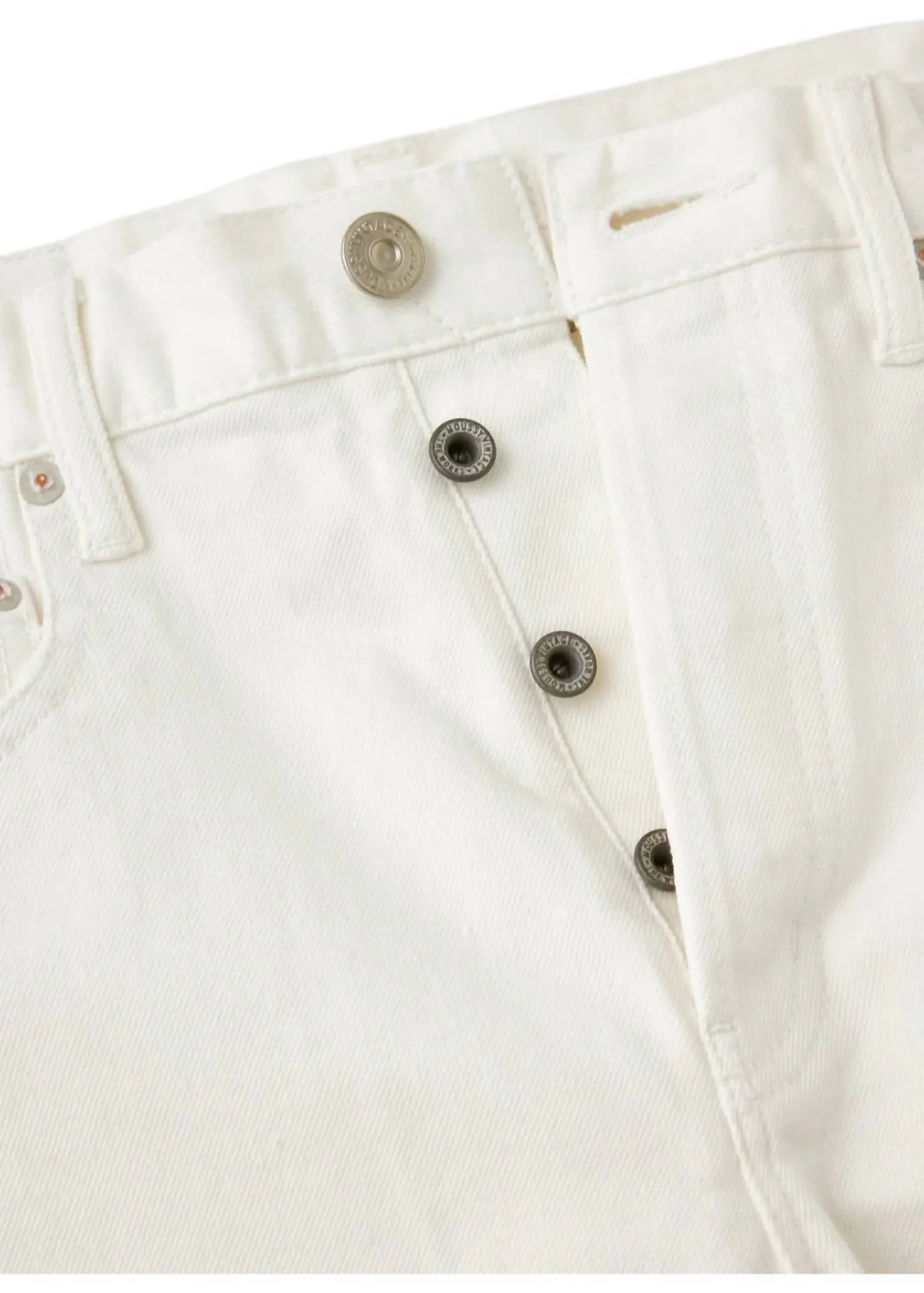 Amherst Wide Straight Jeans In White