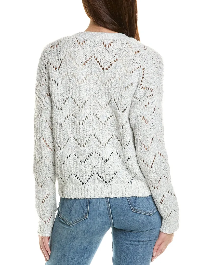 Autumn Cashmere Pointelle Cardigan