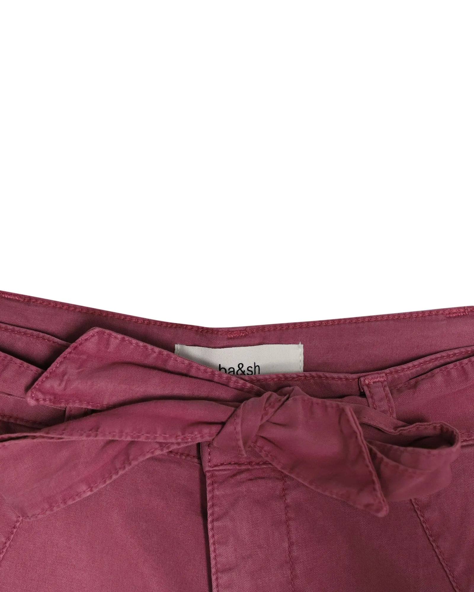 Ba&sh Parker Fluid Pants in Pink Lyocell