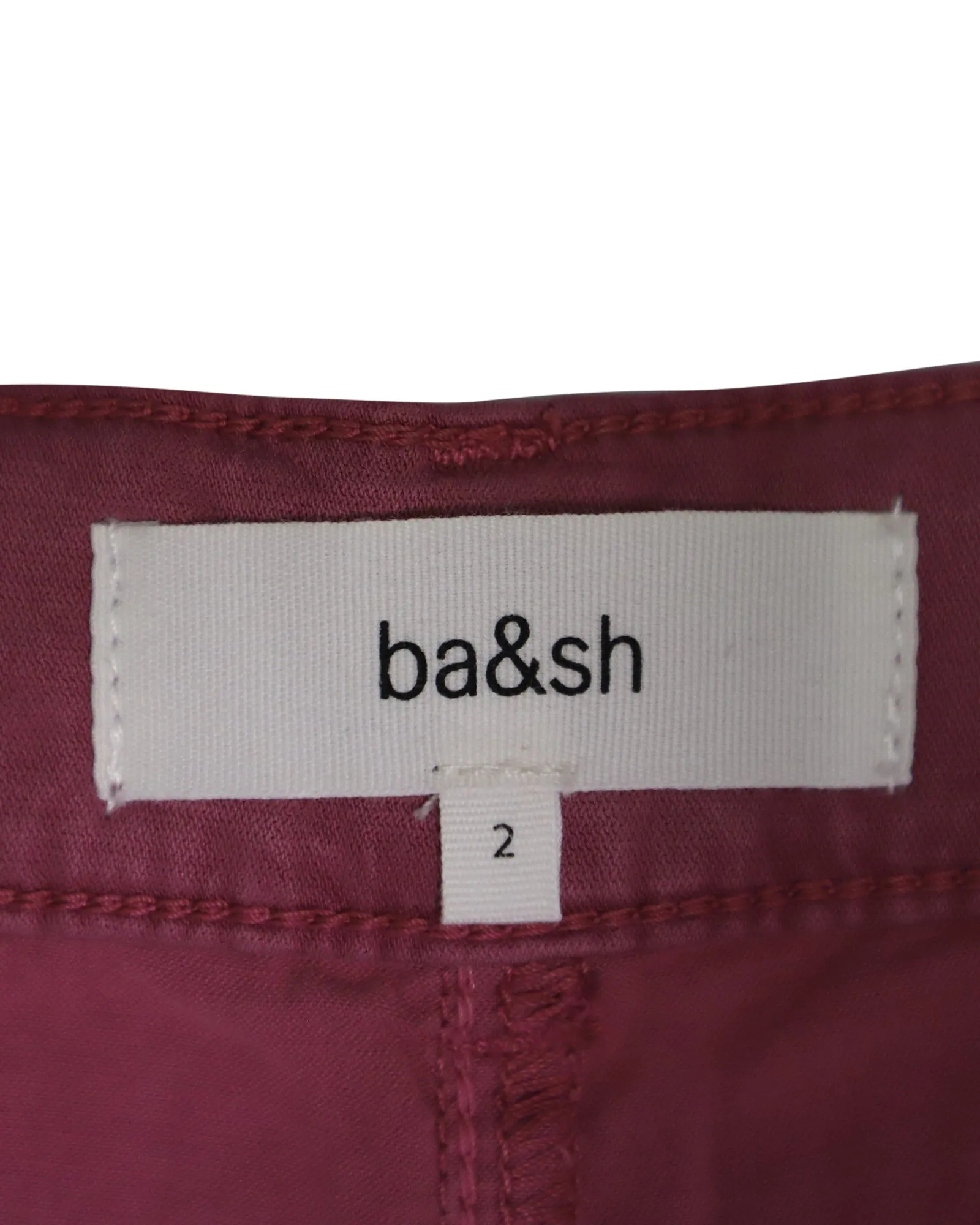 Ba&sh Parker Fluid Pants in Pink Lyocell
