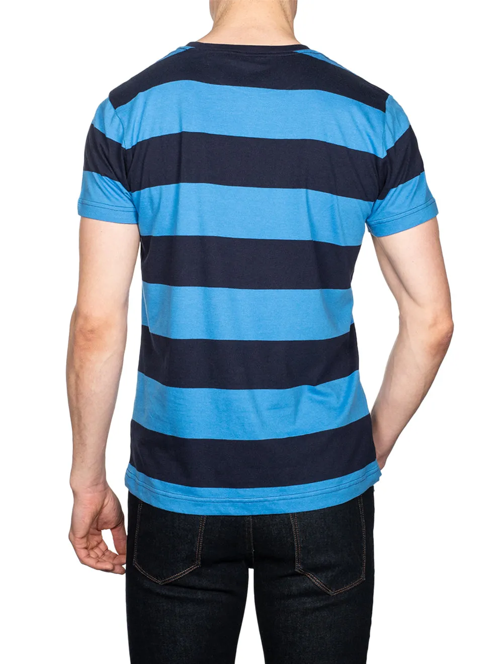 Barstripe Short Sleeve T-shirt Day Blue