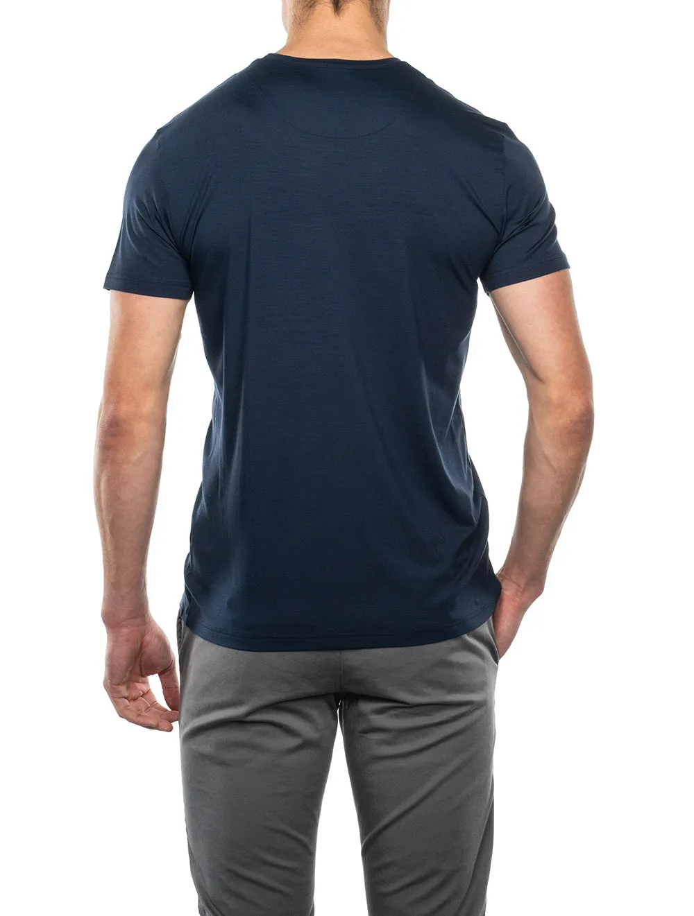 Basel Roundneck T-shirt Navy
