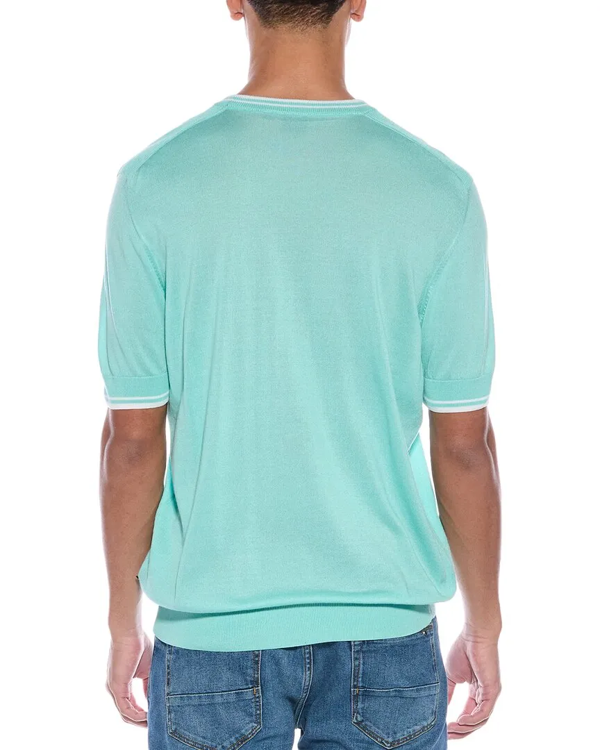 BOSS Hugo Boss Talian Knit Crewneck T-Shirt