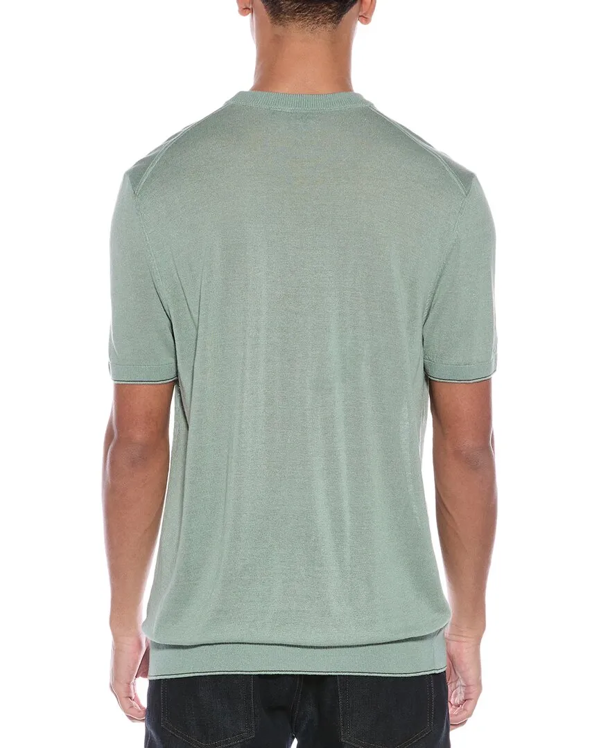 BOSS Hugo Boss Tramonte Linen-Blend T-Shirt