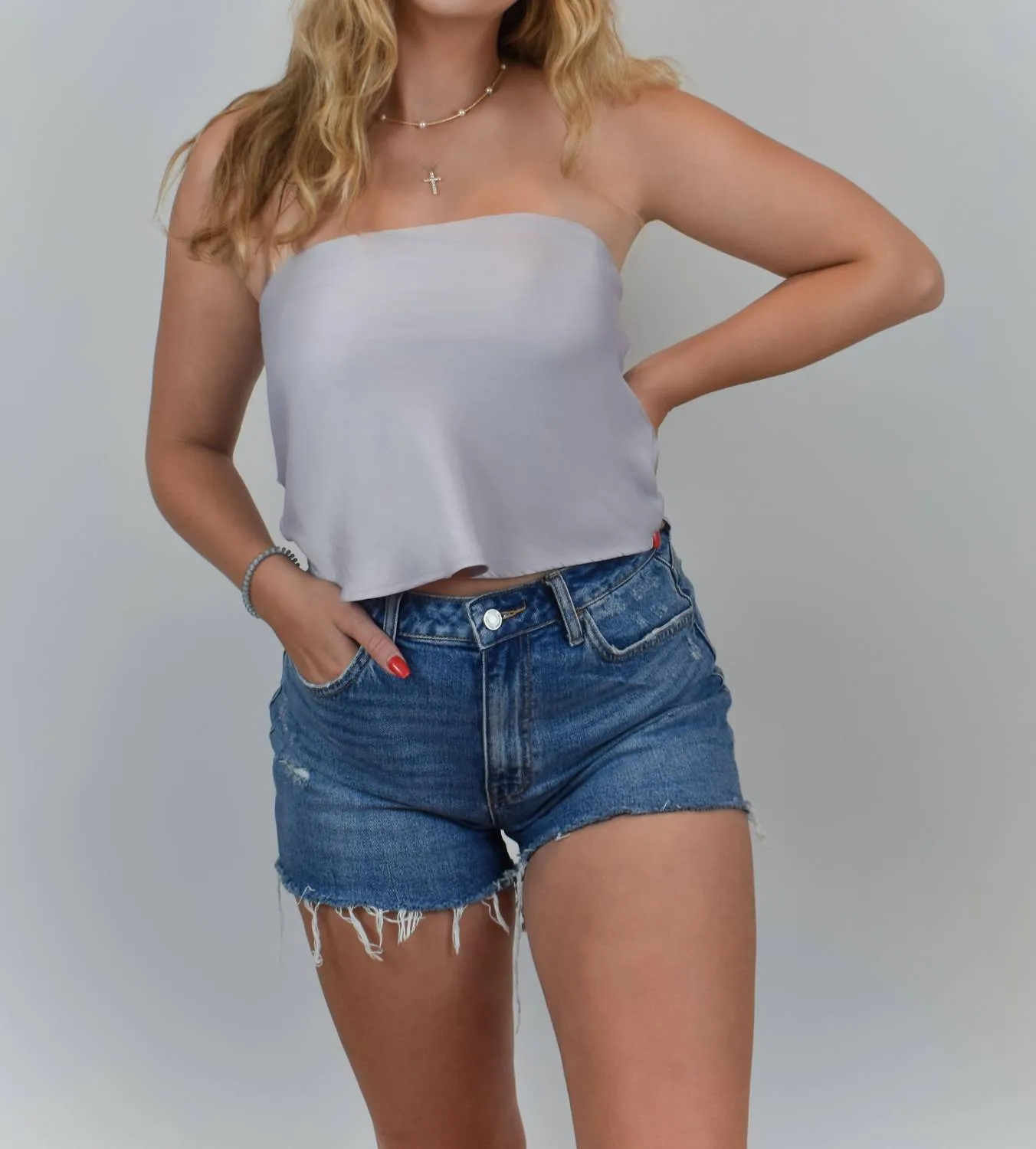 Brianna Top In Dusty Lilac