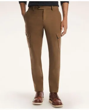 Brooks Brothers Men's Brushed Cotton Moleskin Cargo Pants Olive Brooks Brothers