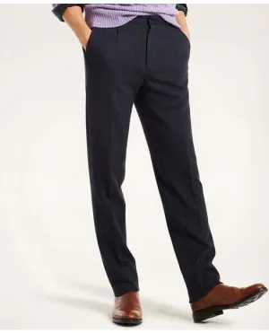 Brooks Brothers Men's Knit Herringbone Suit Trousers Navy Brooks Brothers