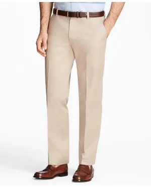 Brooks Brothers Men's Milano Slim-Fit Stretch Advantage Chino Pants Khaki Brooks Brothers