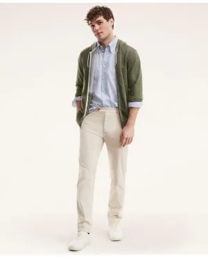 Brooks Brothers Men's Milano Slim-Fit Stretch Supima Cotton Washed Chino Pants Natural Brooks Brothers