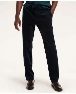 Brooks Brothers Men's Milano Slim-Fit Wide-Wale Corduroy Pants Dark Navy Brooks Brothers