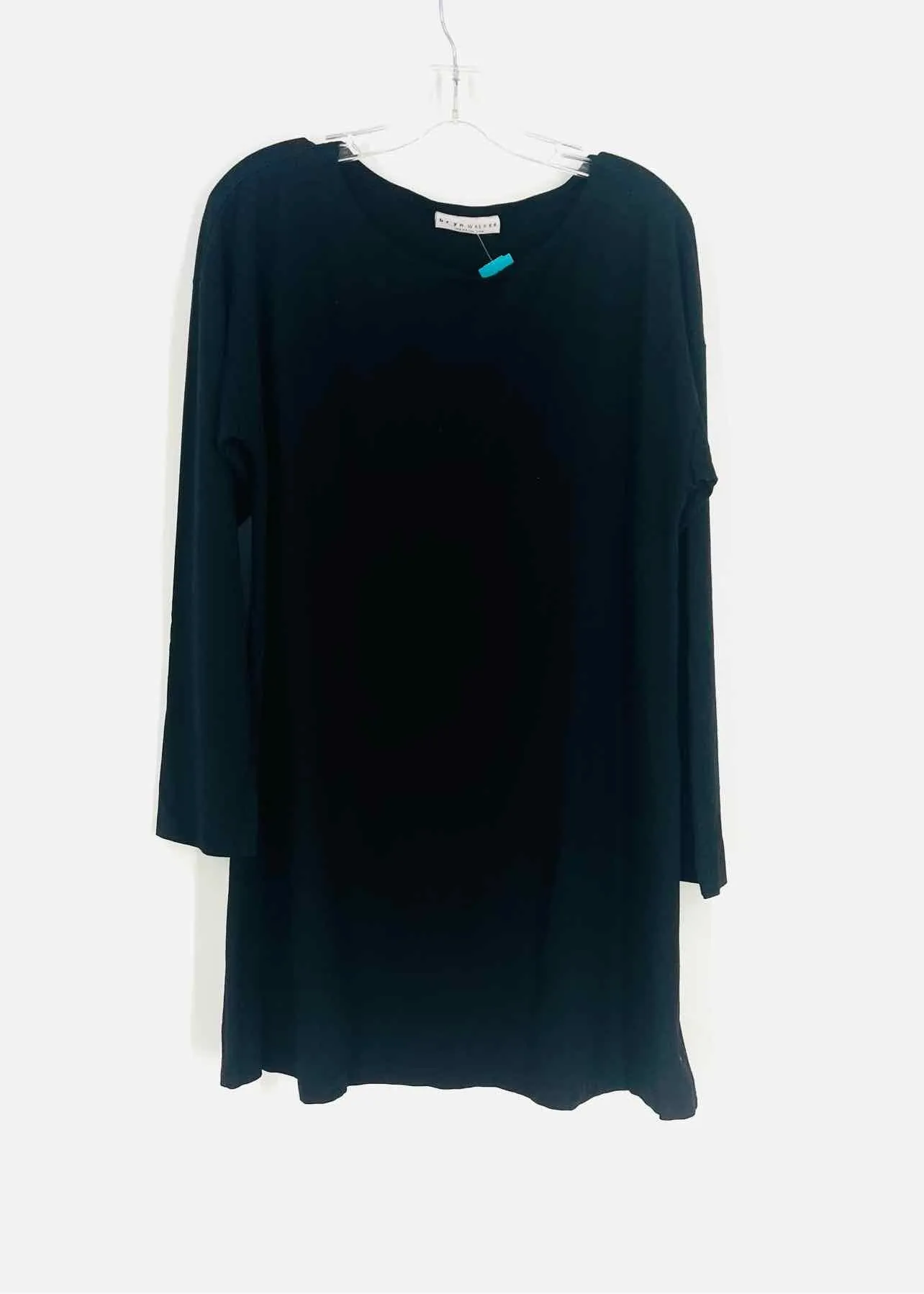 Bryn Walker Size S Black Solid Tops Tunic