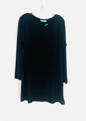 Bryn Walker Size S Black Solid Tops Tunic