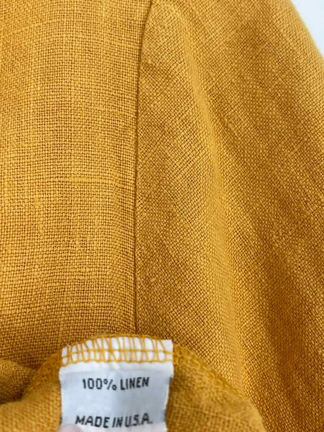 Bryn Walker Size S Goldenrod Linen Tops Tunic