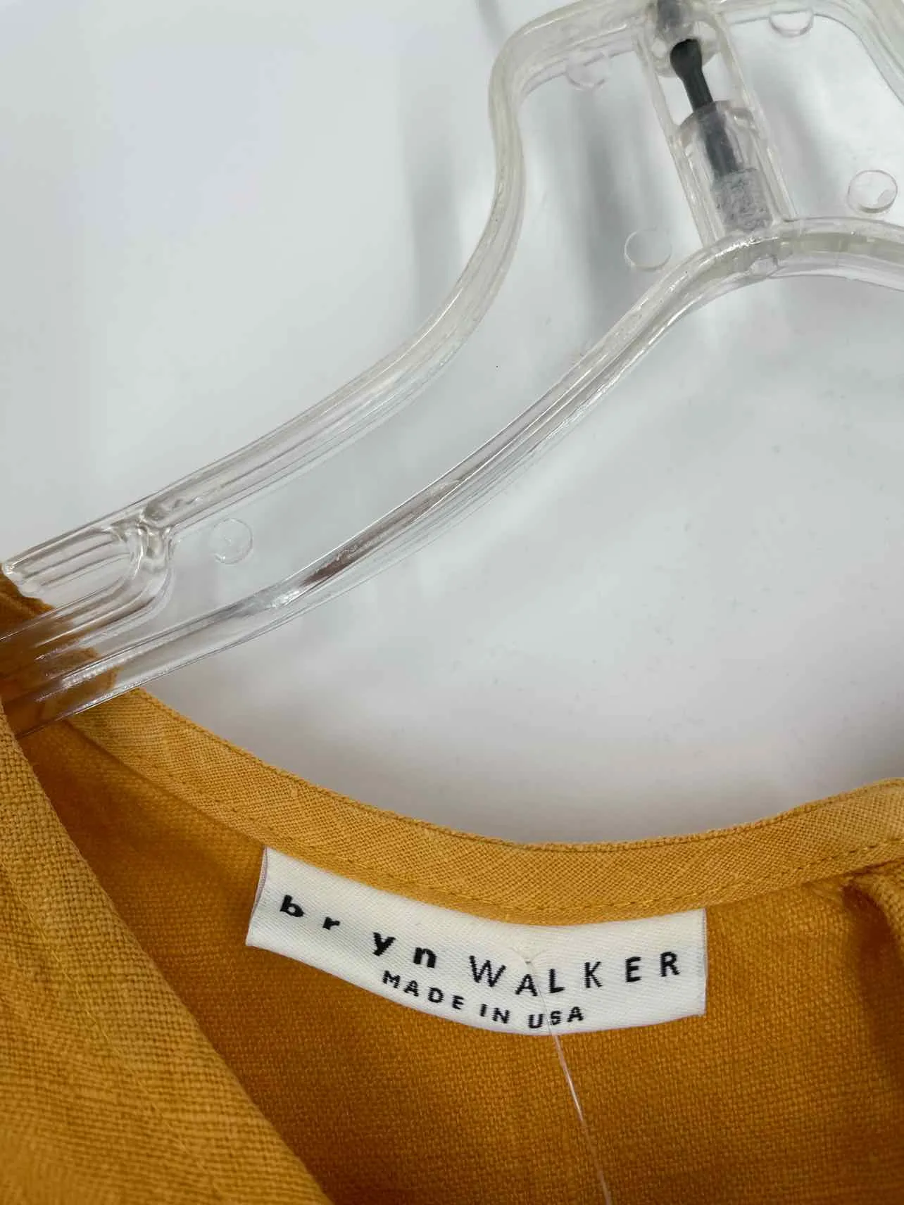 Bryn Walker Size S Goldenrod Linen Tops Tunic