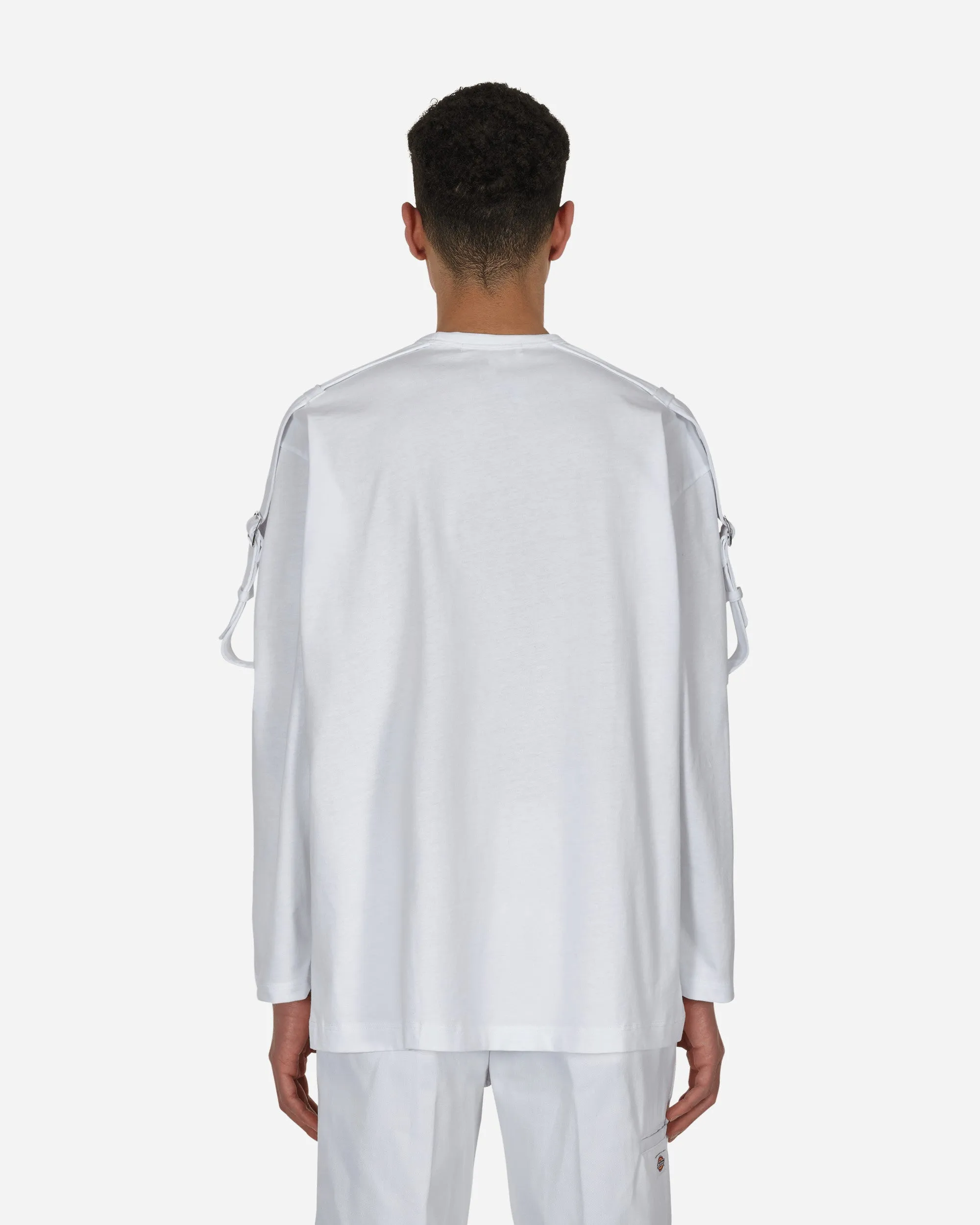 Buckle Longsleeve T-Shirt White