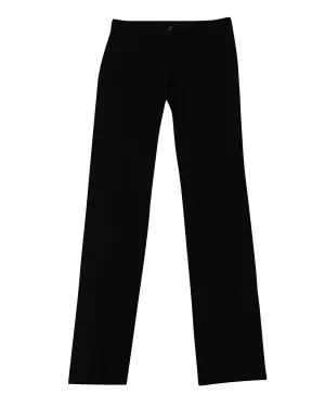 Burberry Contour Back Zip Pants in Viscose