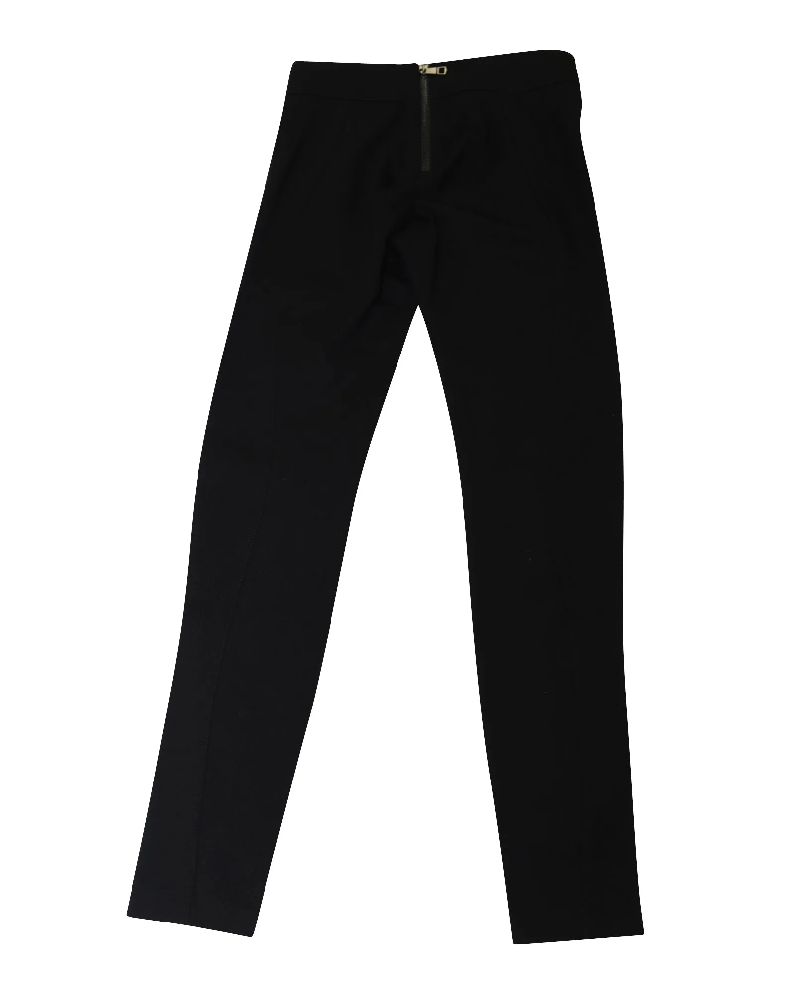 Burberry Contour Back Zip Pants in Viscose