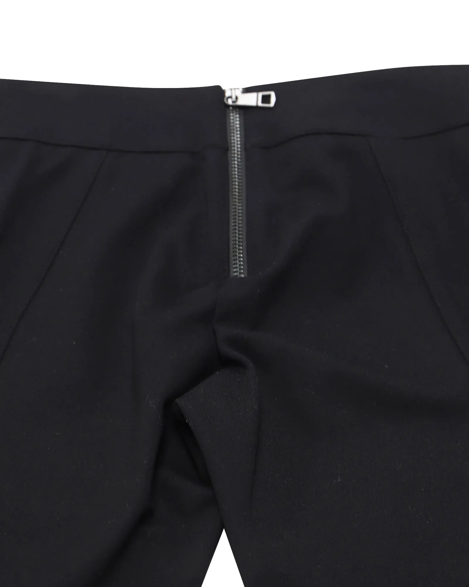Burberry Contour Back Zip Pants in Viscose