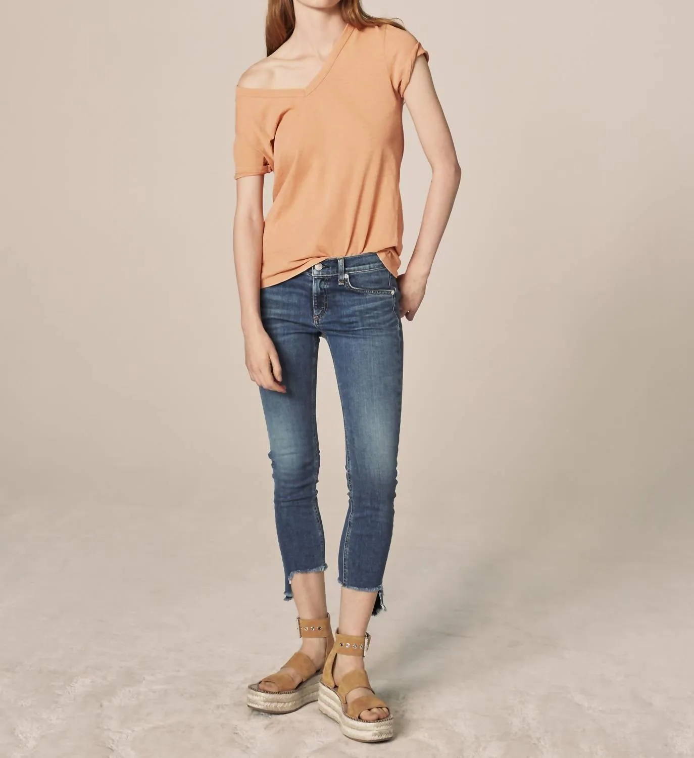 Capri Denim Jean In Hampton