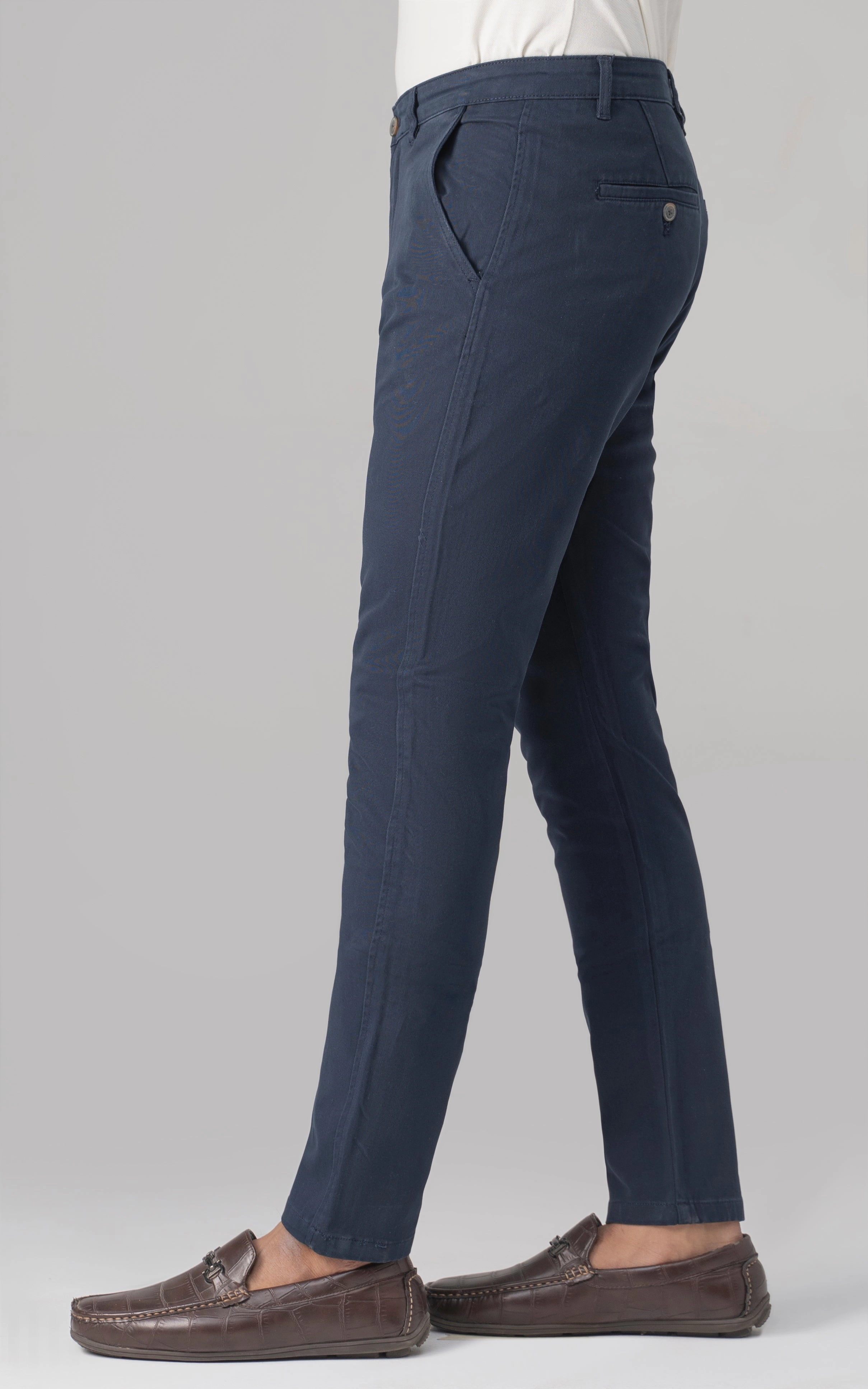 CASUAL PANT CROSS POCKET NAVY