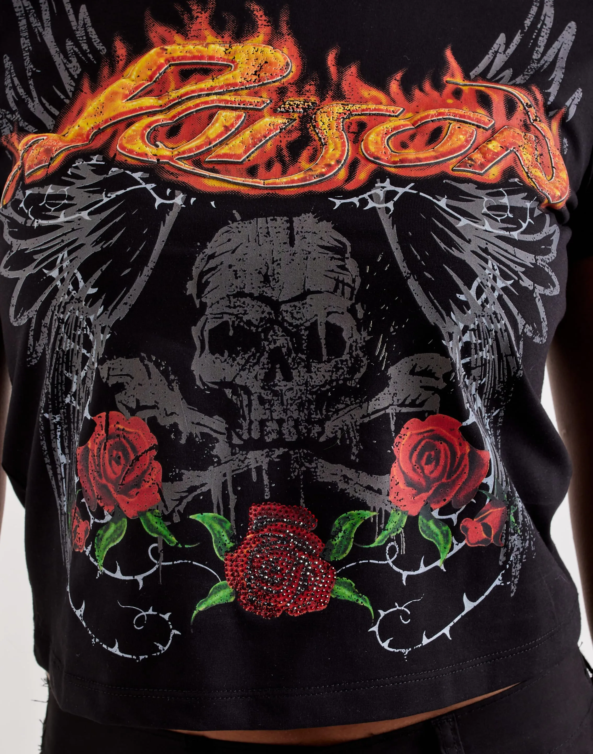 Central Mills Poison Babydoll Tee