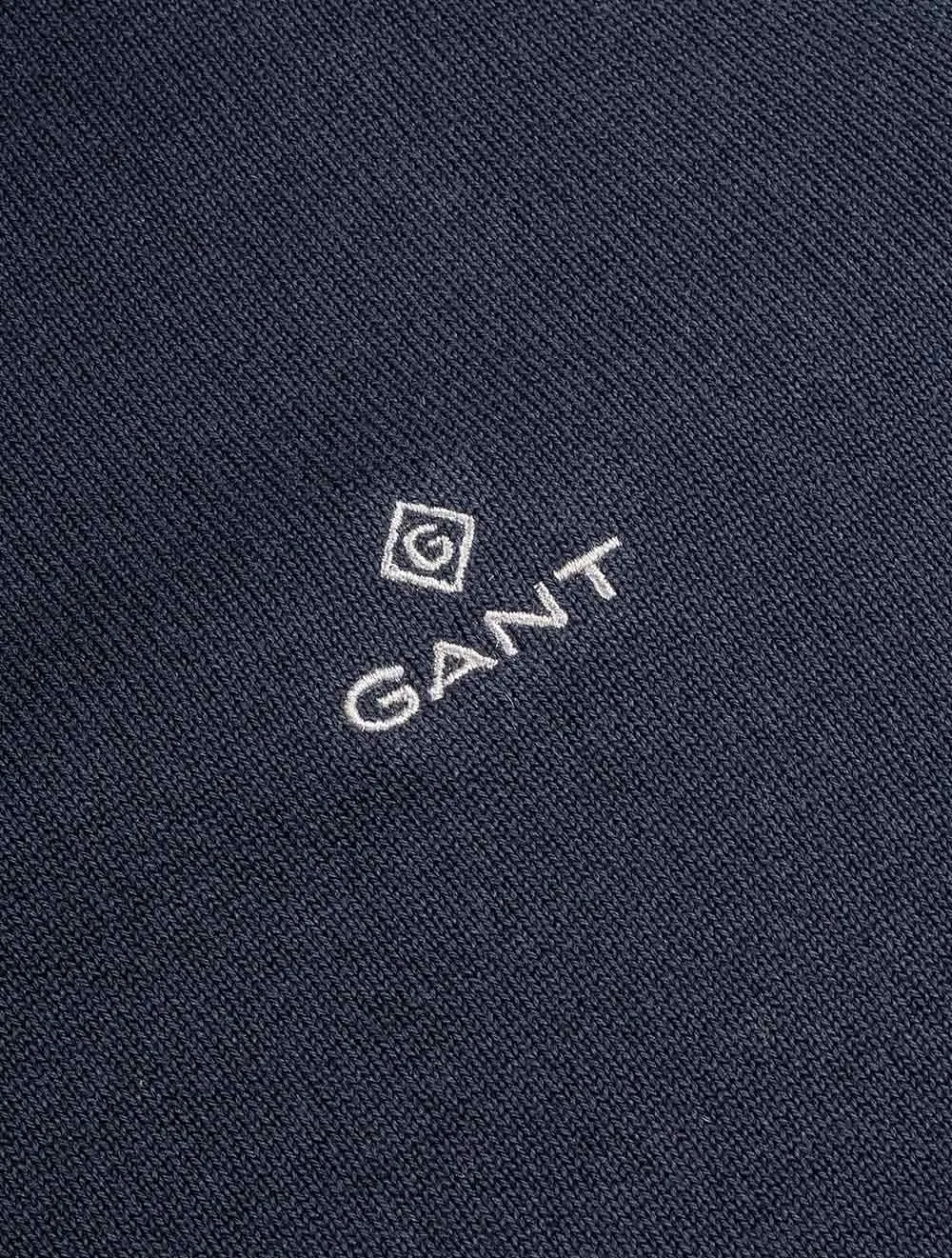 Classic Cotton C-neck Evening Blue