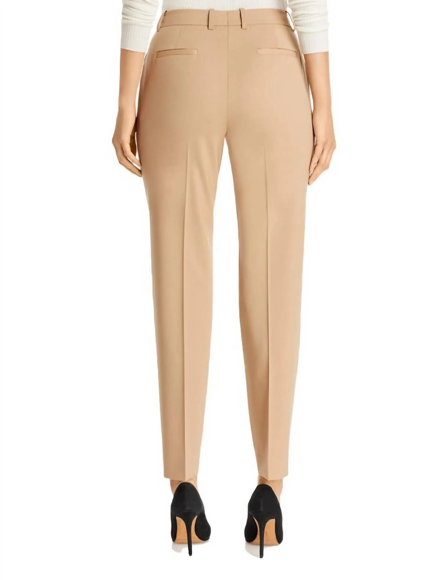 Clinton Ankle Pant In Cammello Melange