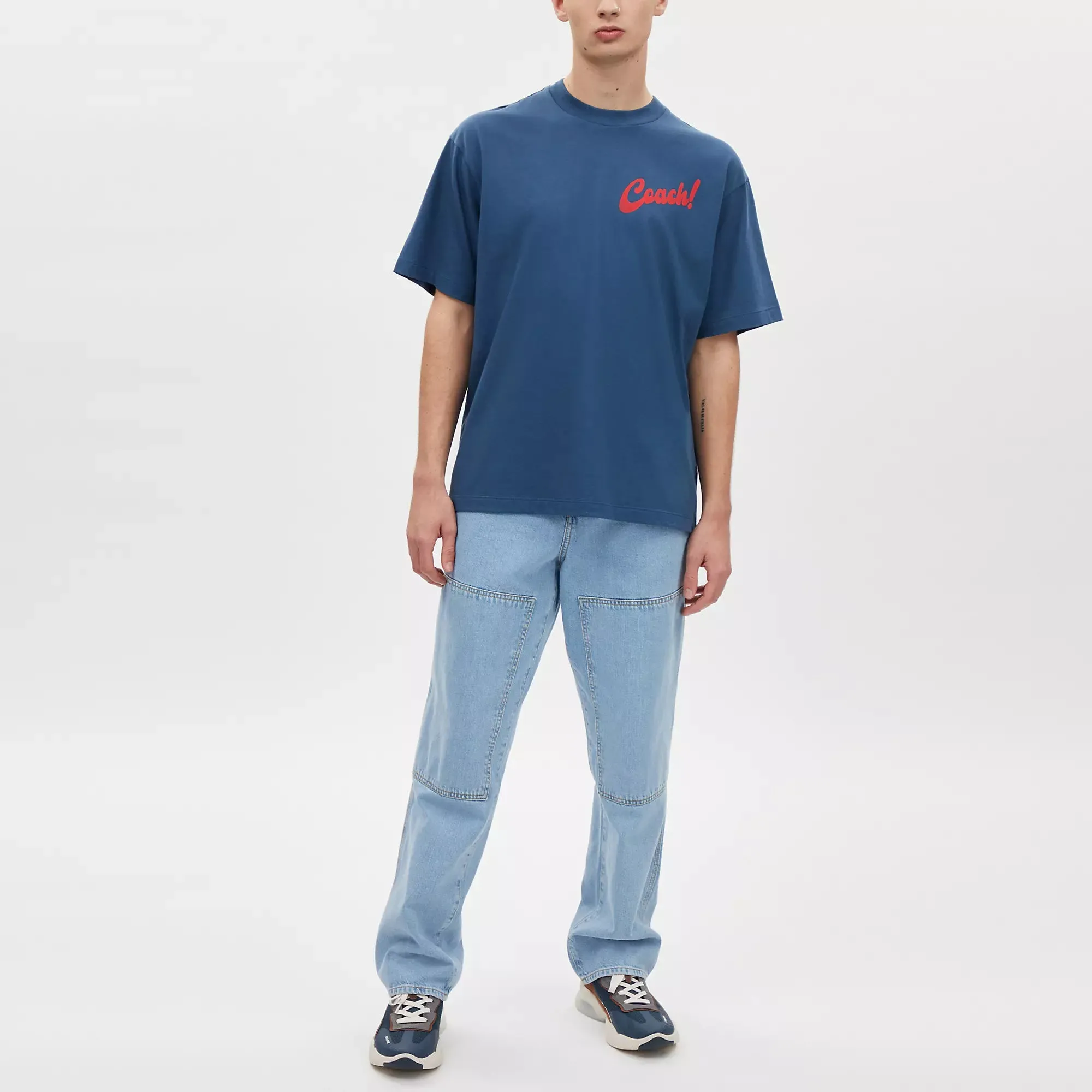 Coach Outlet Boardwalk Specials T Shirt In Organic Cotton