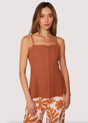 Coastal Serenade Sleeveless Top