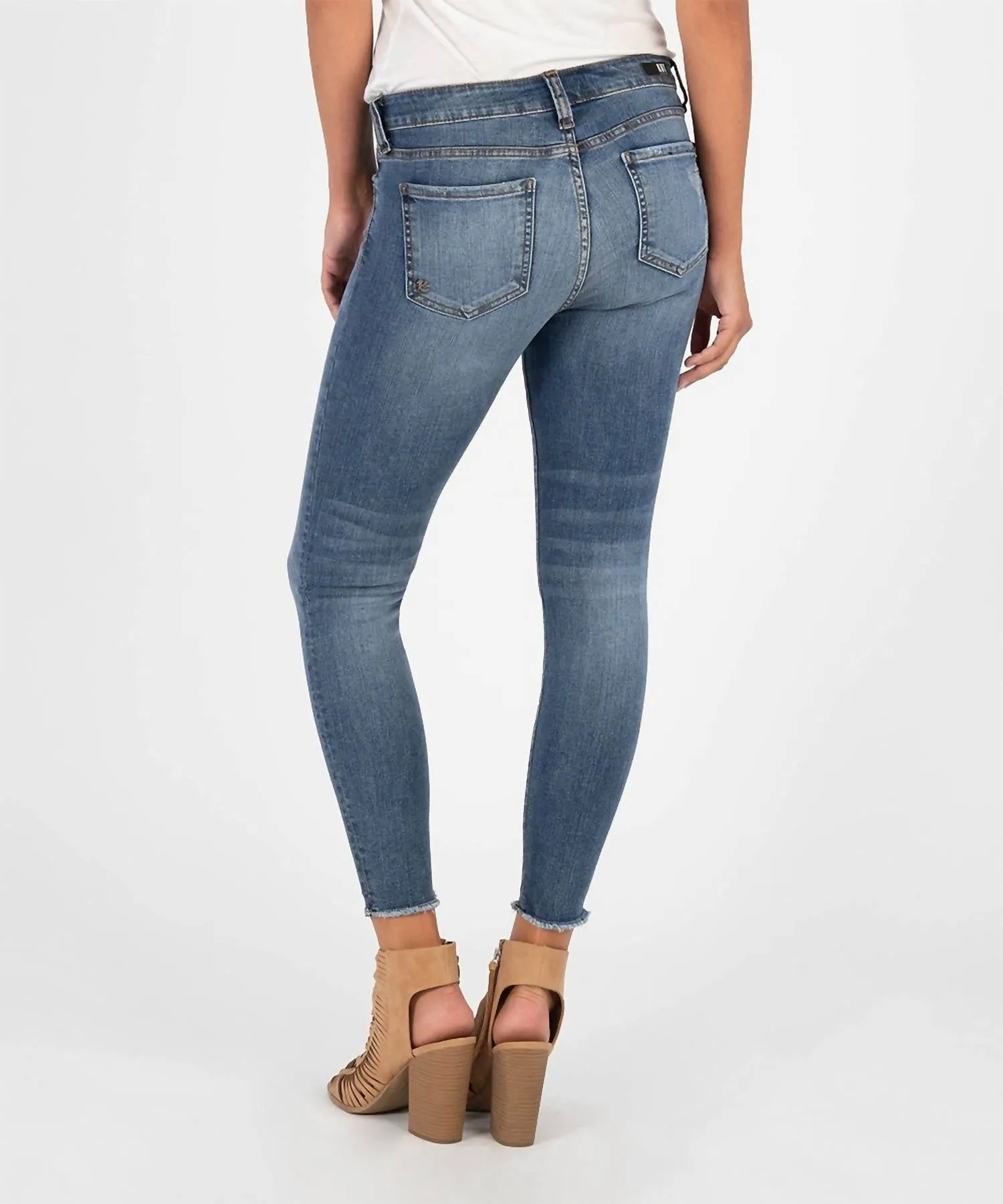Connie Ankle Skinny Jeans In Guileless
