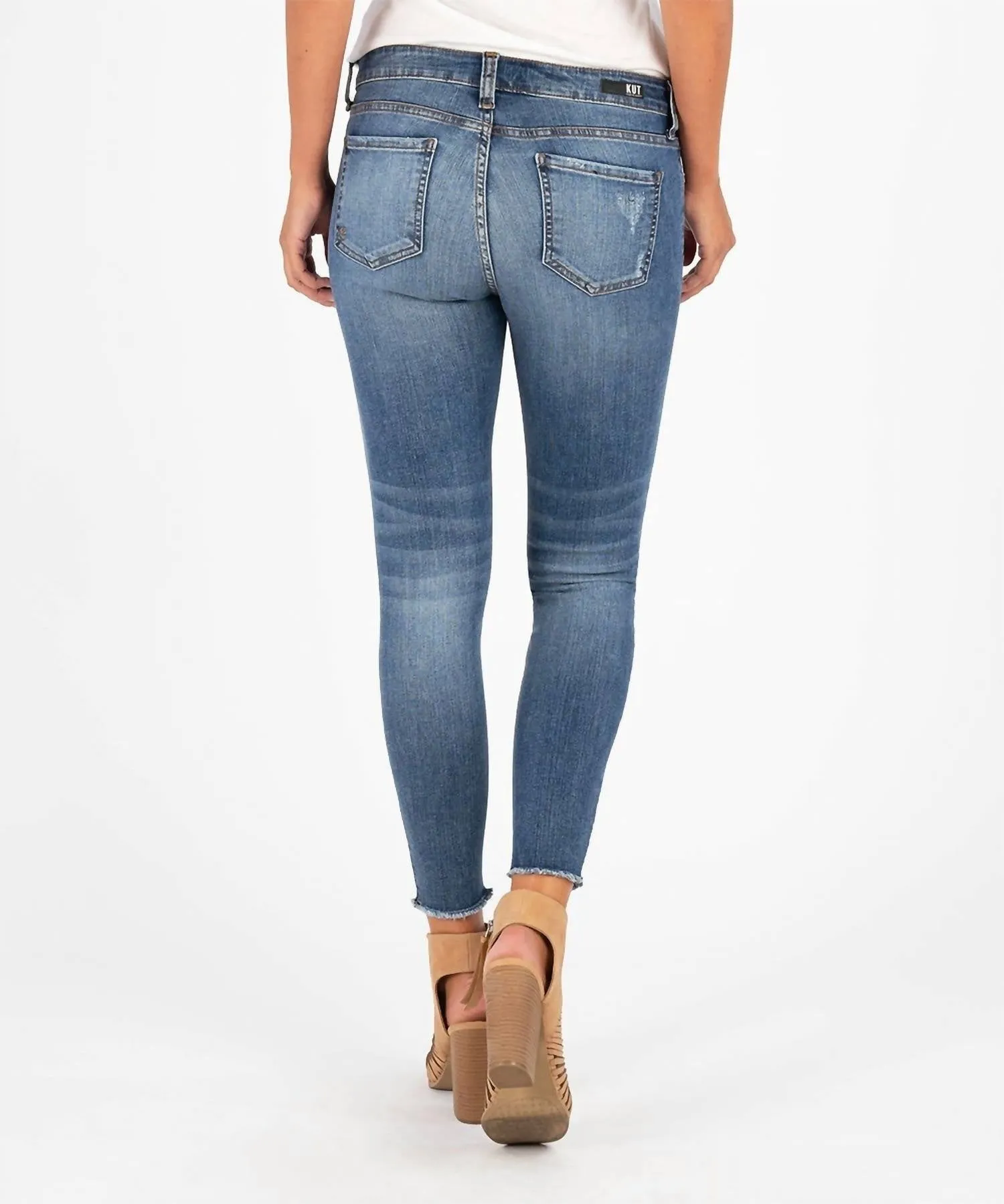 Connie Ankle Skinny Jeans In Guileless