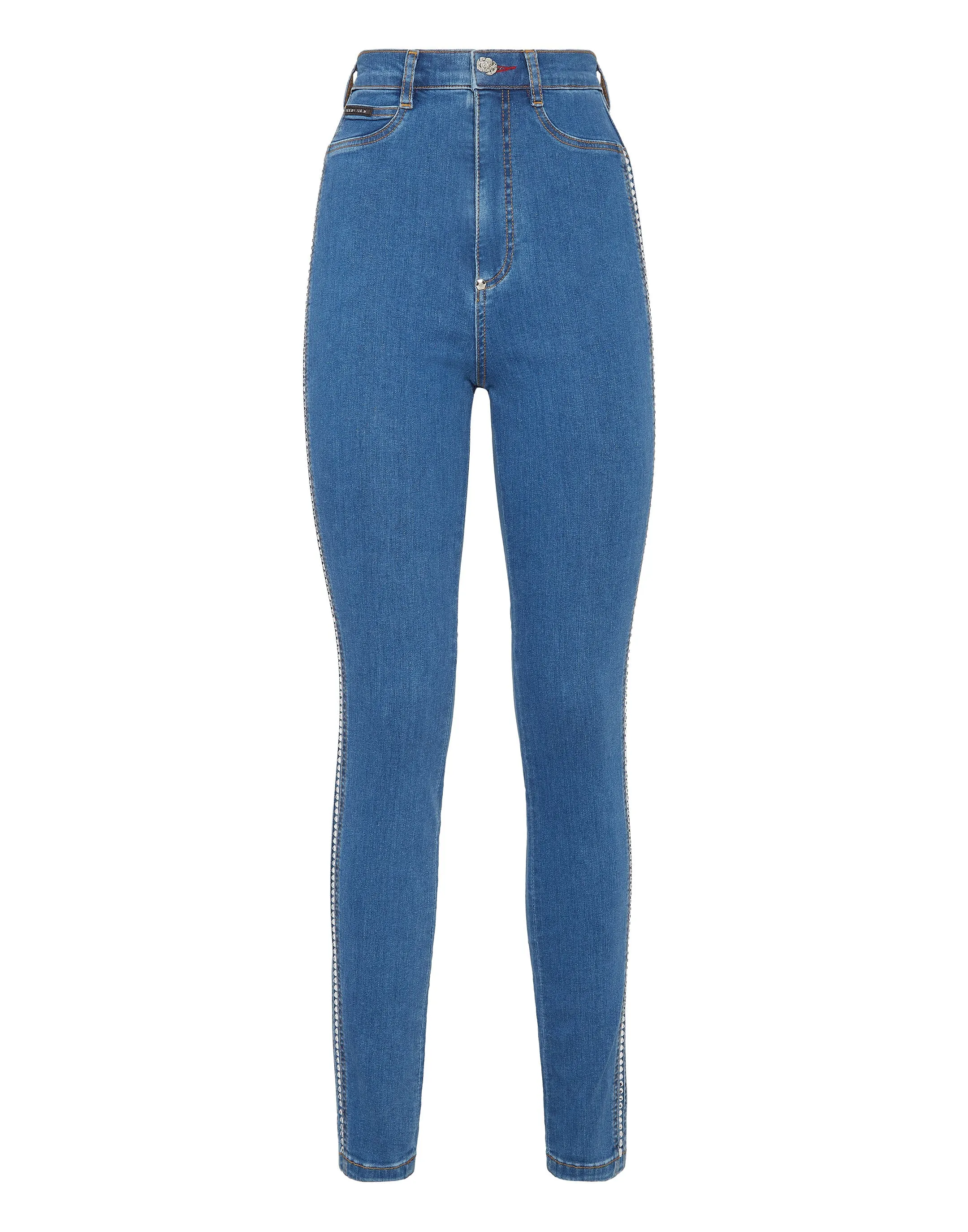 Denim Super High Waist Jegging Crystal Crystal