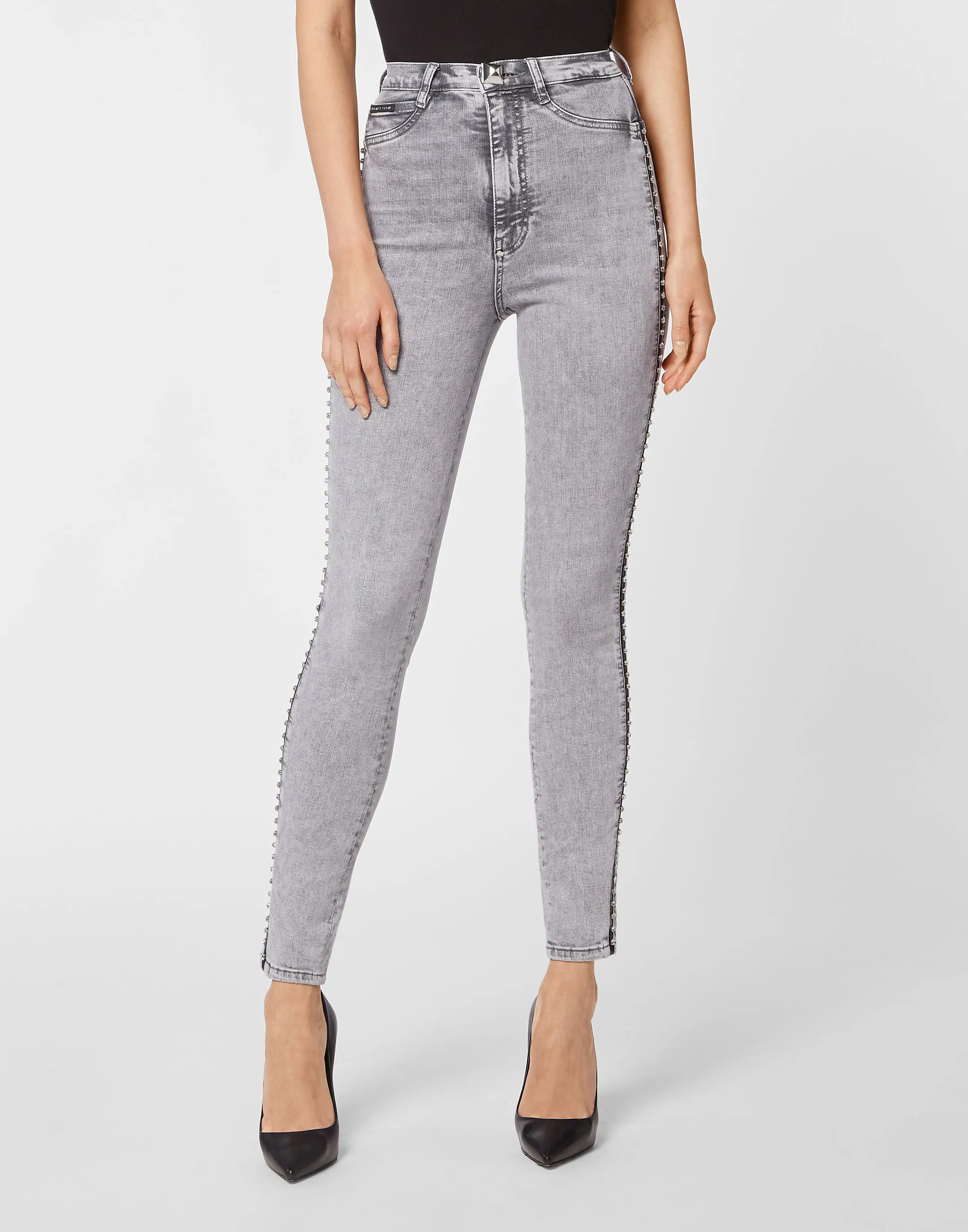 Denim Super High Waist Jegging Stones