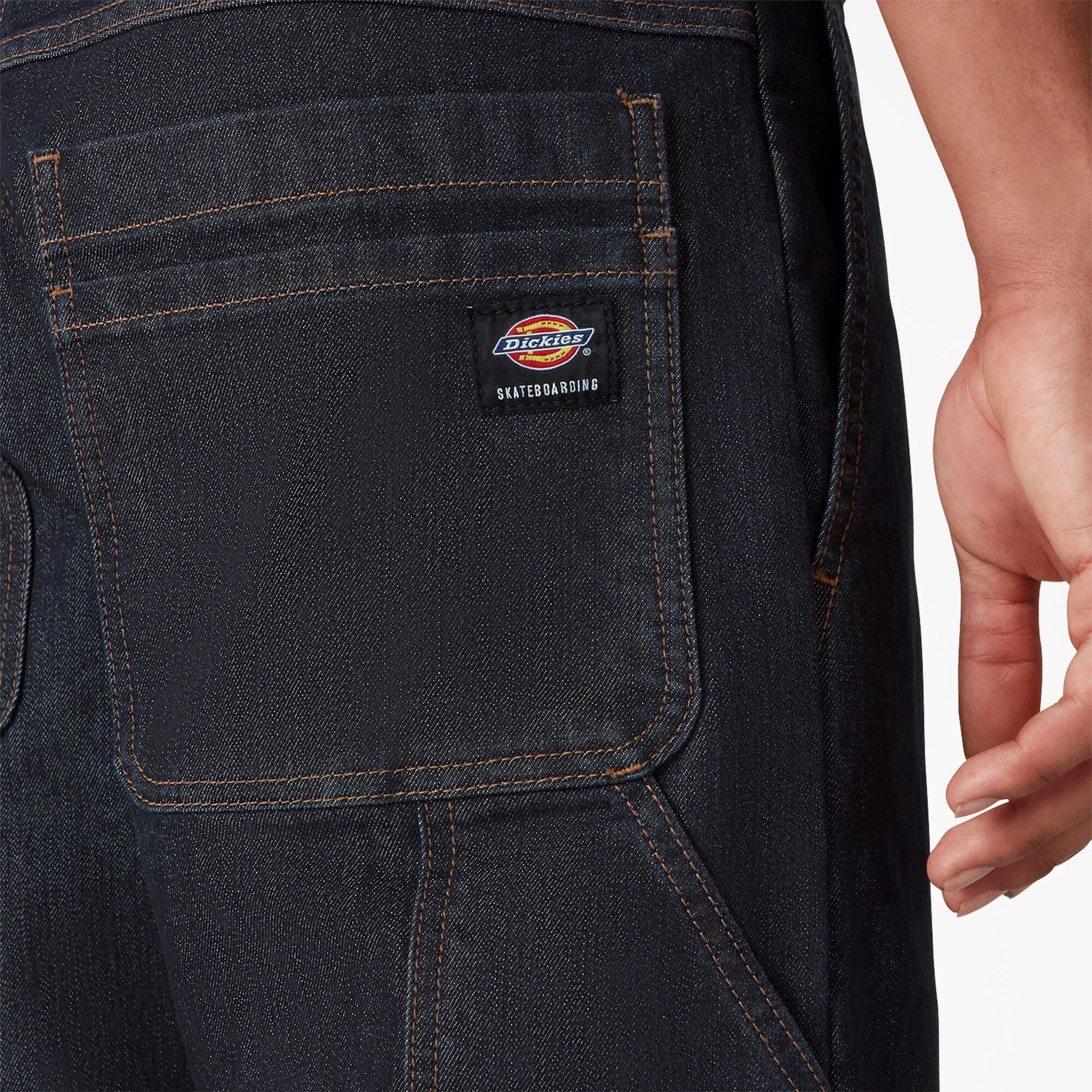 DICKIES - SKATEBOARDING UTILITY PANT RINSED INDIGO BLUE