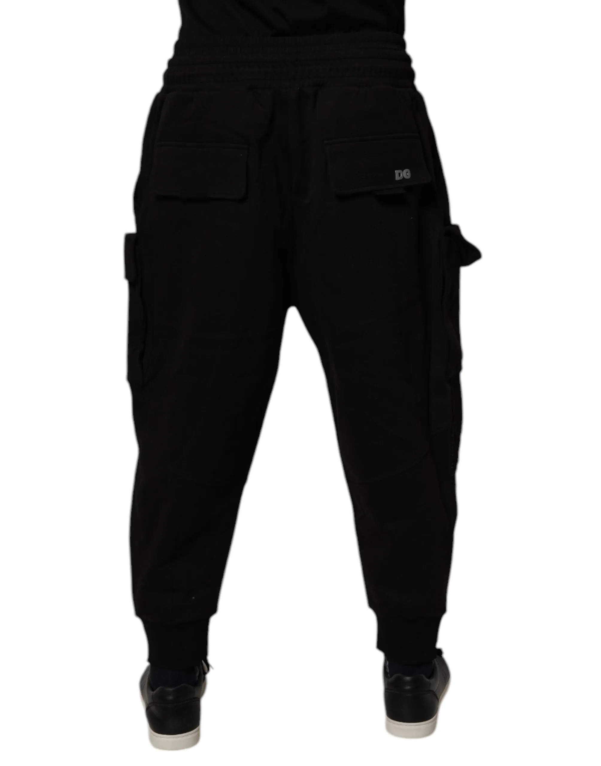 Dolce & Gabbana Cotton Men Cargo Jogger SweatMen's Men's Pants