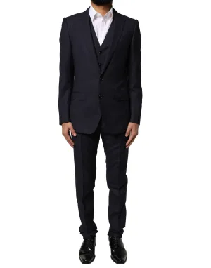 Dolce & Gabbana Fantasy MARTINI 3 Piece Formal Men's Suit
