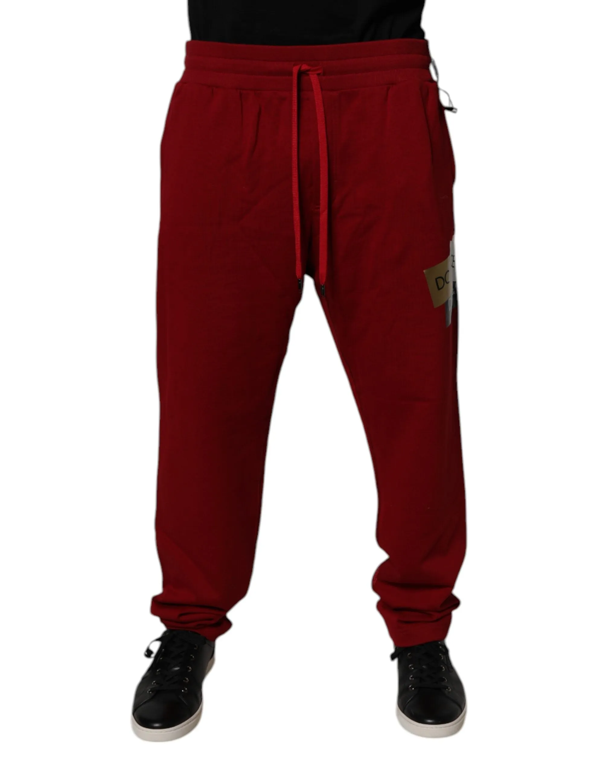 Dolce & Gabbana Logo Tape Cotton Jogger SweatMen's Men's Pants (Pre-Owned)