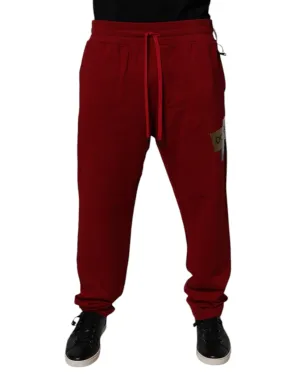 Dolce & Gabbana Logo Tape Cotton Jogger SweatMen's Men's Pants (Pre-Owned)