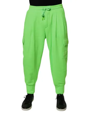 Dolce & Gabbana Neon Cargo Jogger Men SweatMen's Men's Pants (Pre-Owned)