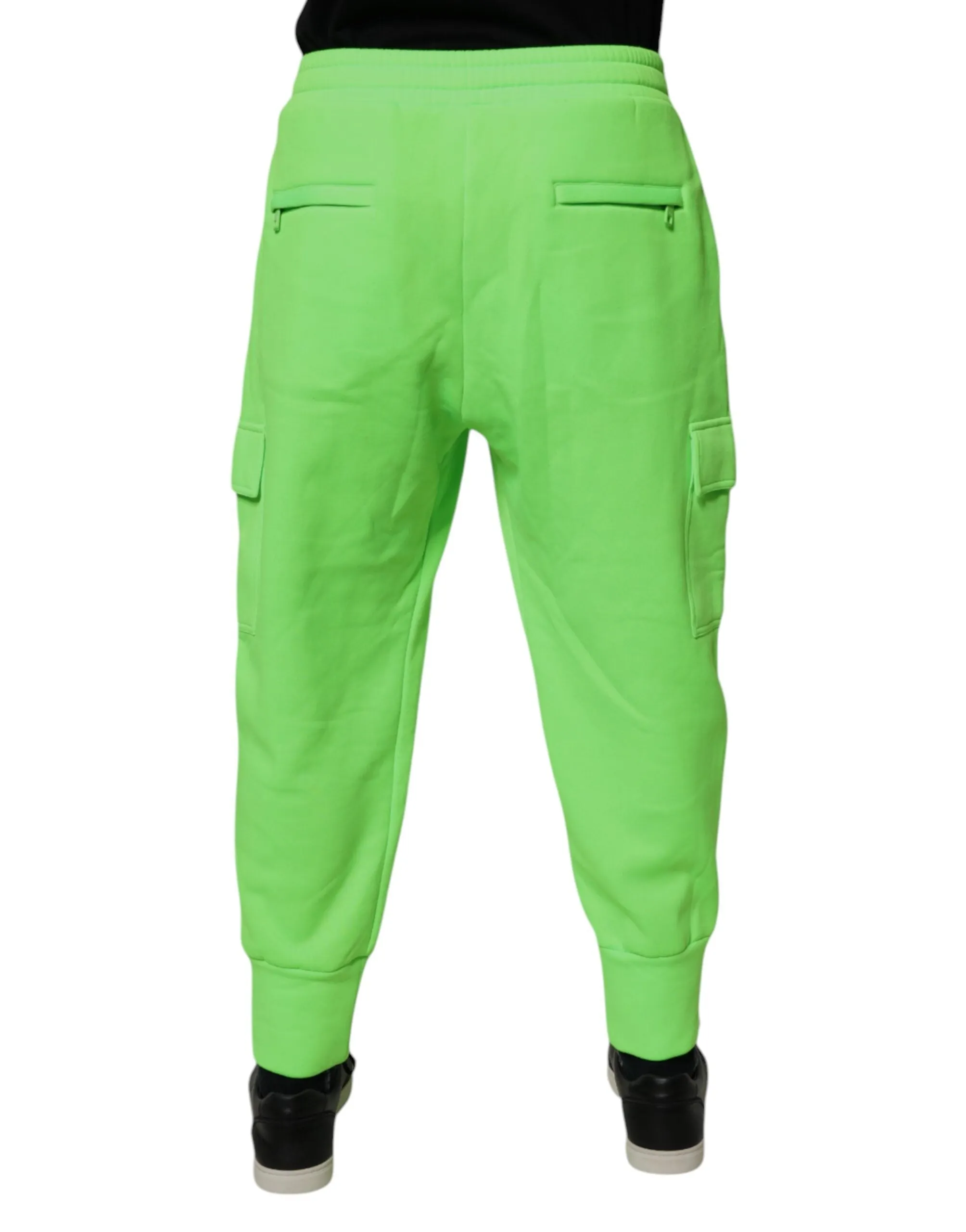 Dolce & Gabbana Neon Cargo Jogger Men SweatMen's Men's Pants (Pre-Owned)