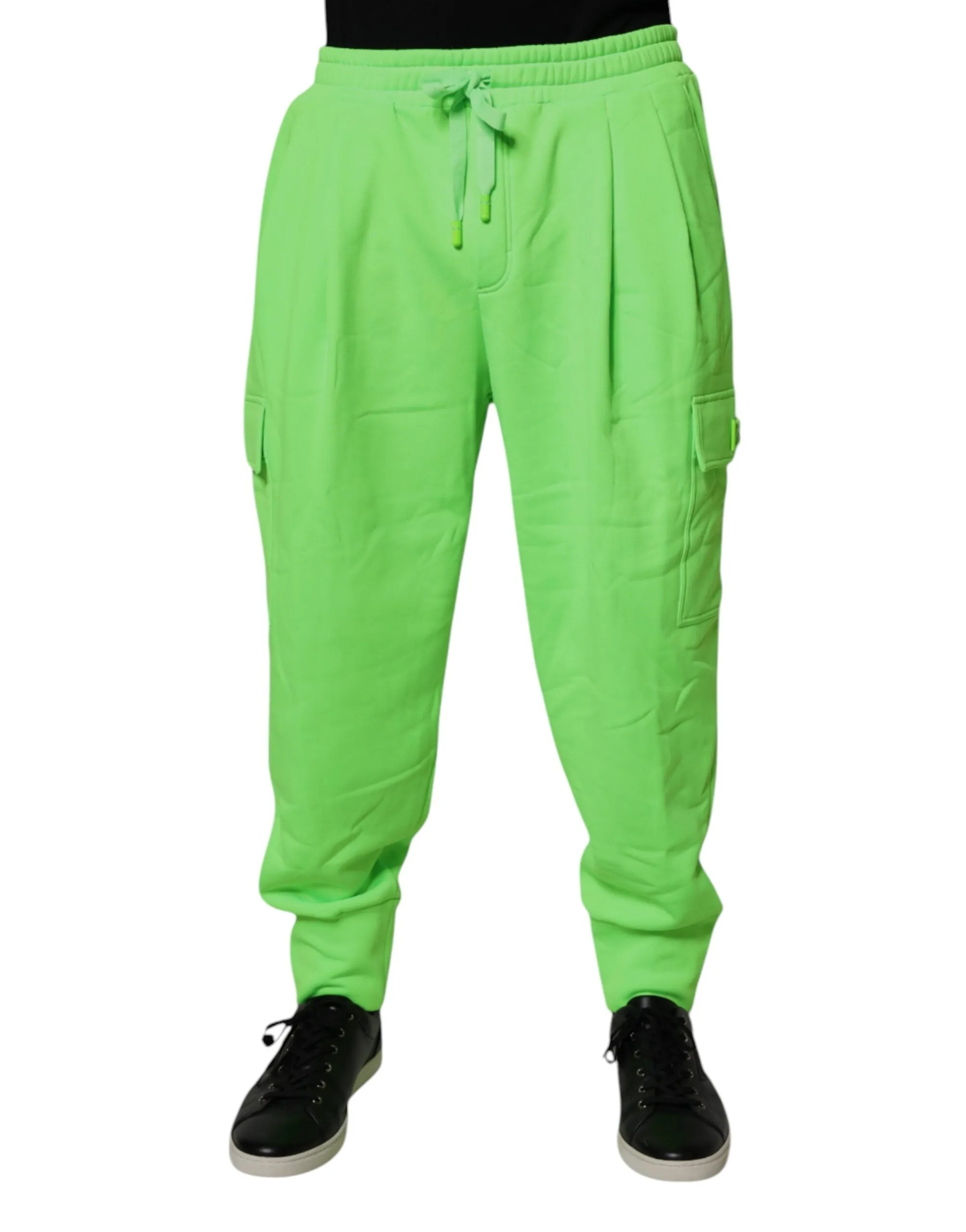 Dolce & Gabbana Neon Cargo Jogger Men SweatMen's Men's Pants