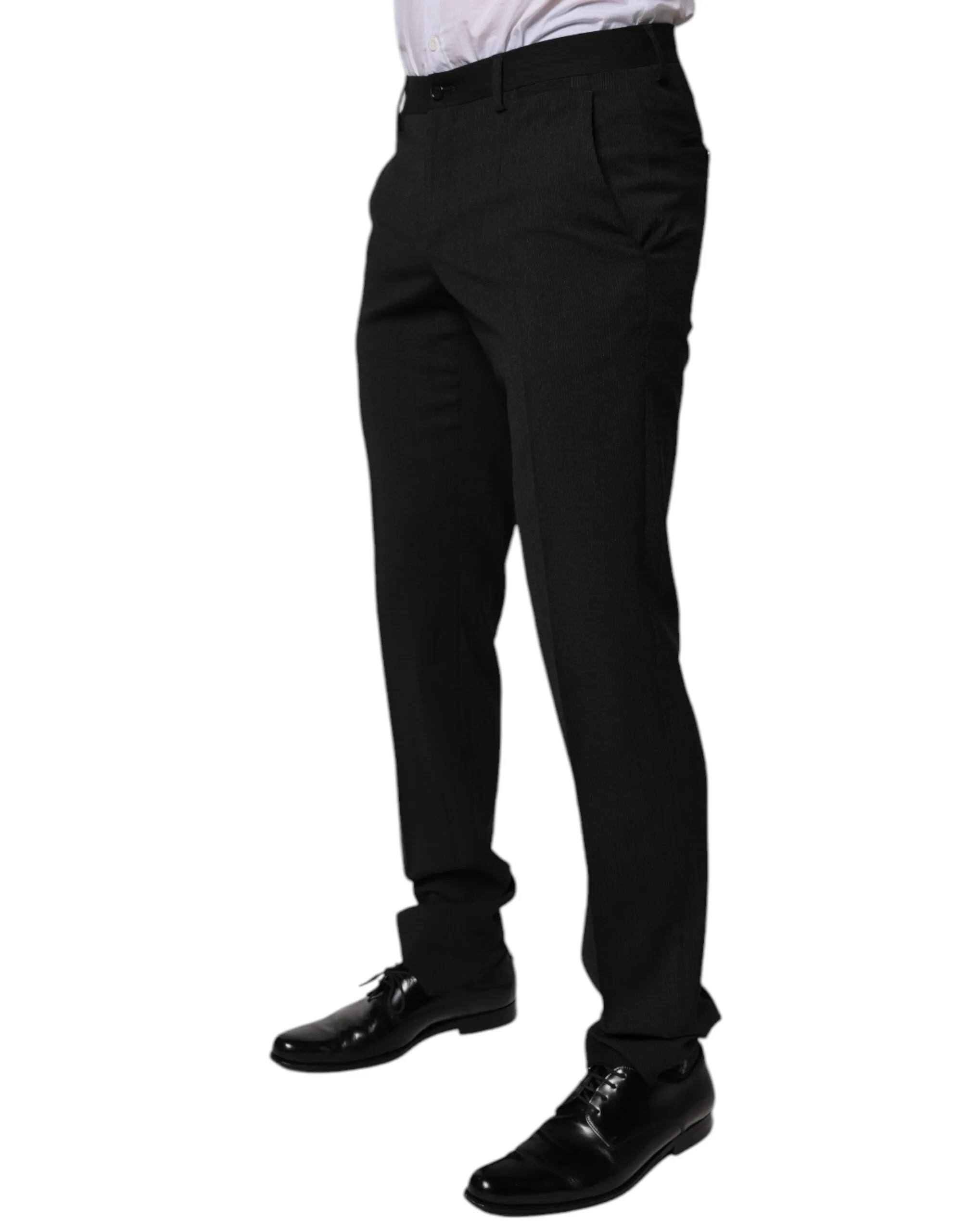 Dolce & Gabbana Polyester Tape Formal Men Dress Men's Pants