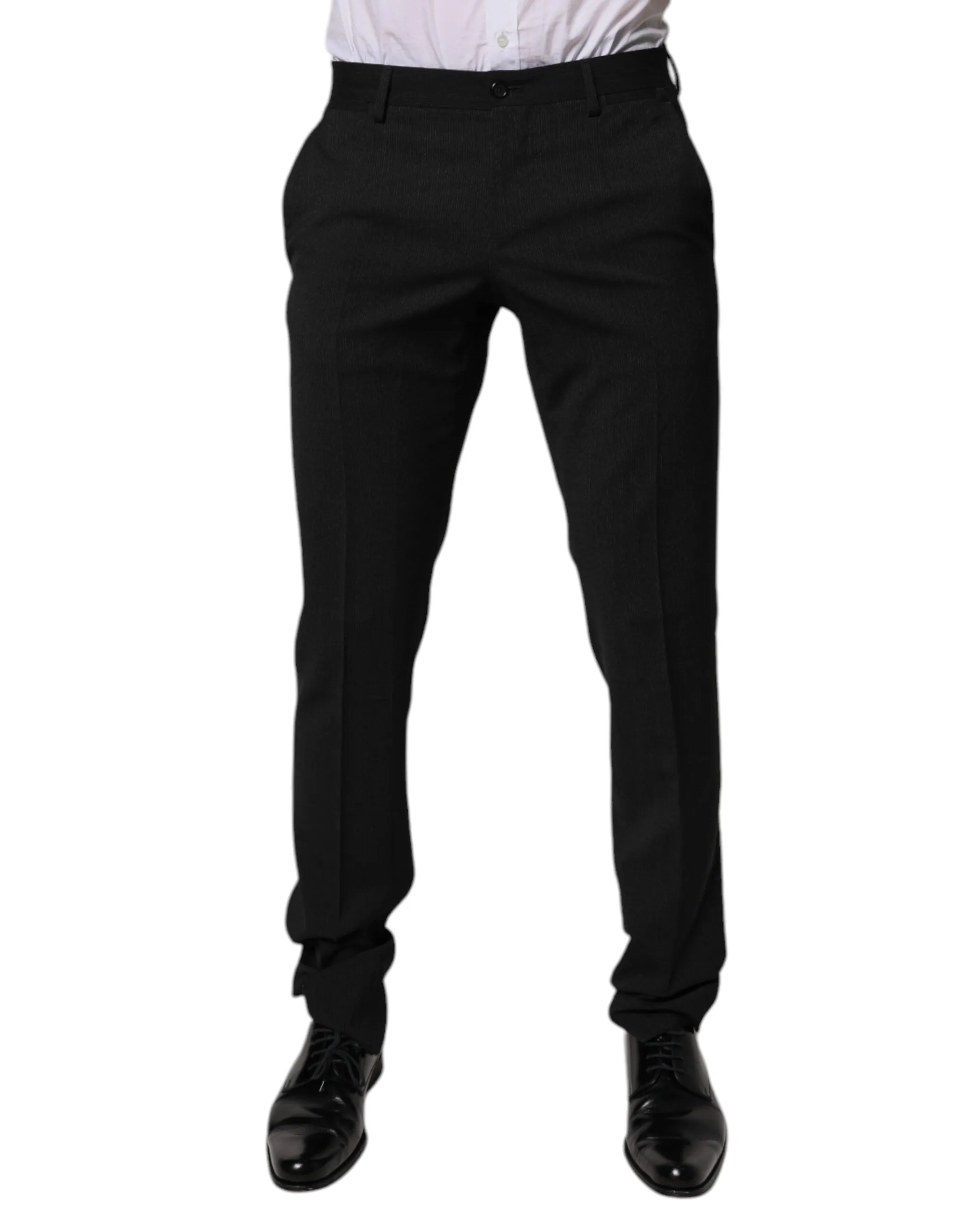 Dolce & Gabbana Polyester Tape Formal Men Dress Men's Pants