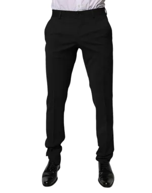 Dolce & Gabbana Polyester Tape Formal Men Dress Men's Pants